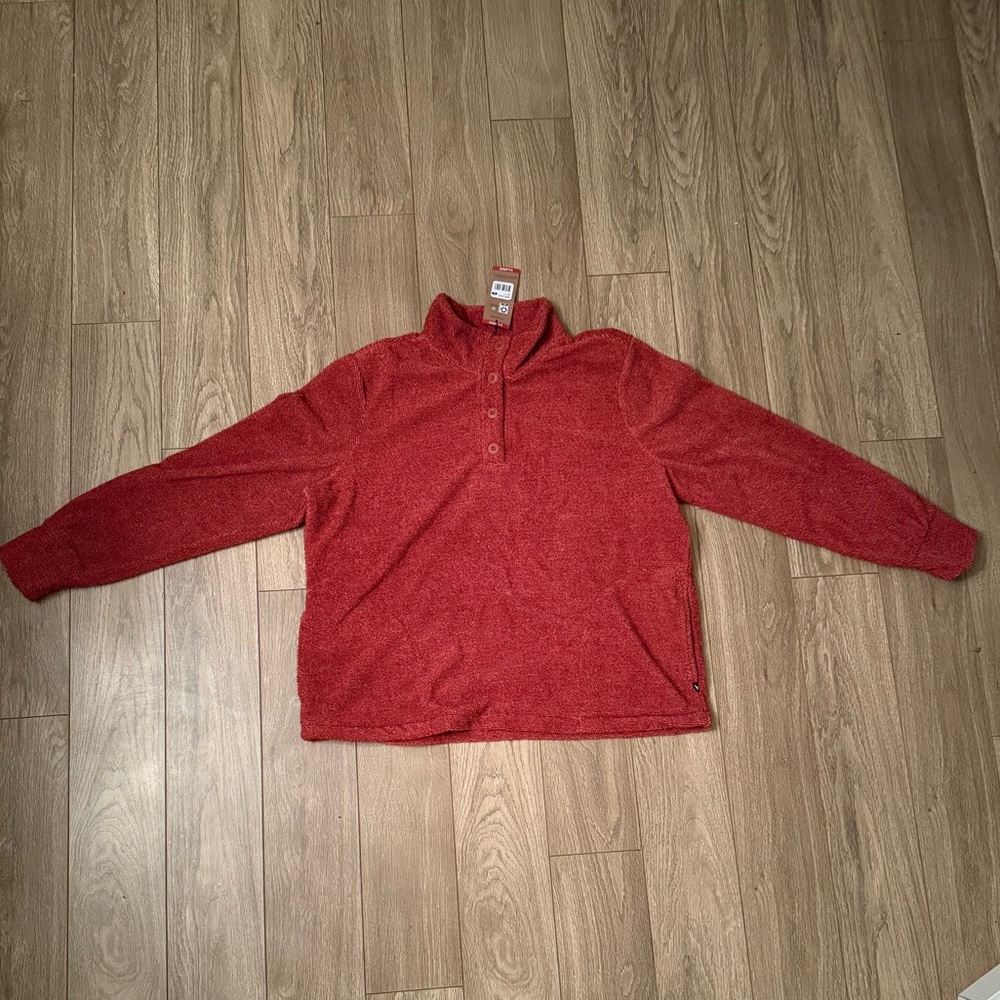 Eddie Bauer Women’s Rich Red Pullover Sweater
